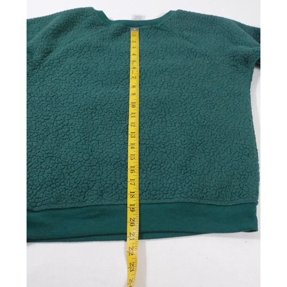 Harry Potter Sweatshirt Womens S Green Slytherin Sleepwear Sherpa Fleece